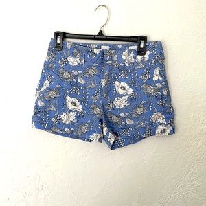 Gap Floral City Shorts Size 2